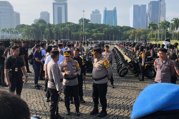 Ribuan Personel Gabungan Mulai Disebar Hari Ini Amankan Pencoblosan di Ibu Kota