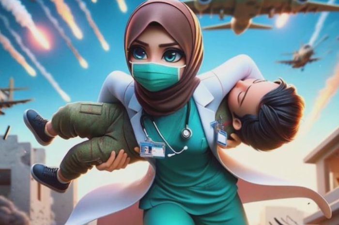 Kisah Dokter Wanita Palestina Selamatkan Pemuda dari Serangan Penembak Israel