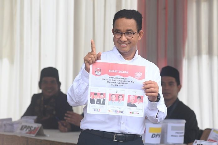 Anies Baswedan Ajak Pendukungnya Tetap Kawal Perhitungan Suara Pemilu 2024