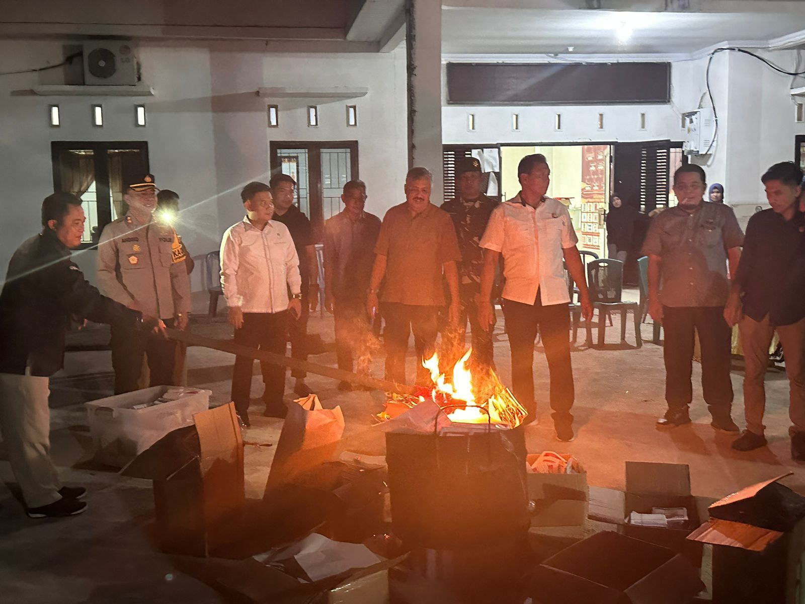 Ribuan Surat Suara Lebih di Pinrang Dimusnahkan, Kapolres: Kami Antisipasi Adanya Penyalahgunaan