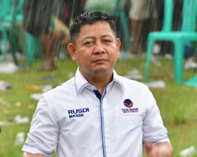 Unggul Jauh di Dapil III Sulsel, Petahana Nasdem Rusdi Masse, Hampir Pasti Ke Senayan