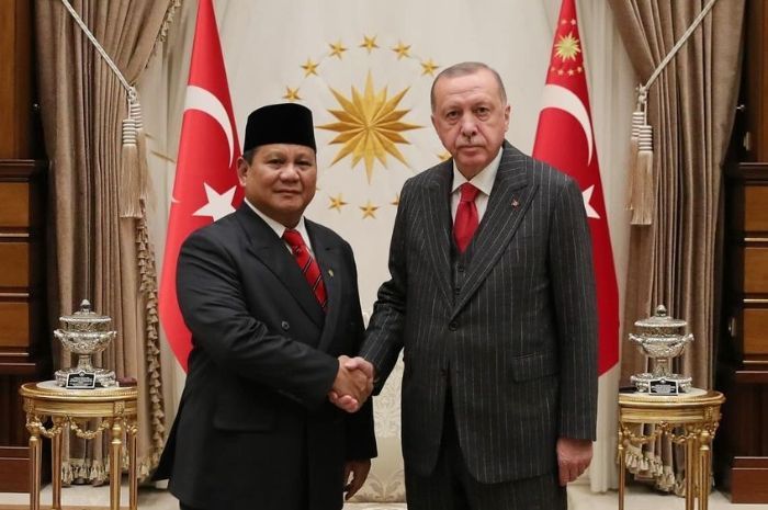 Erdogan Tulis Surat Ucapan Selamat untuk Prabowo Usai Menang Quick Count
