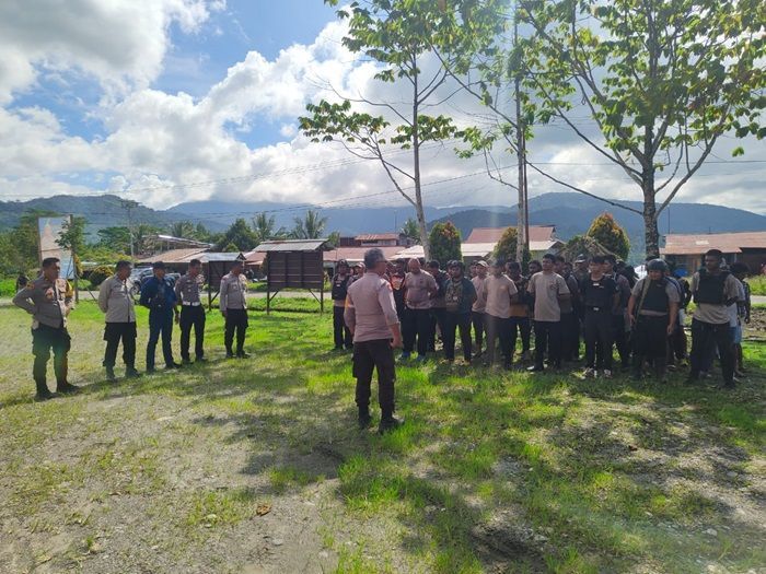 Ricuh Akibat Dugaan Kecurangan Pemilu di Yalino, Kasat Lantas Terkena Panah!