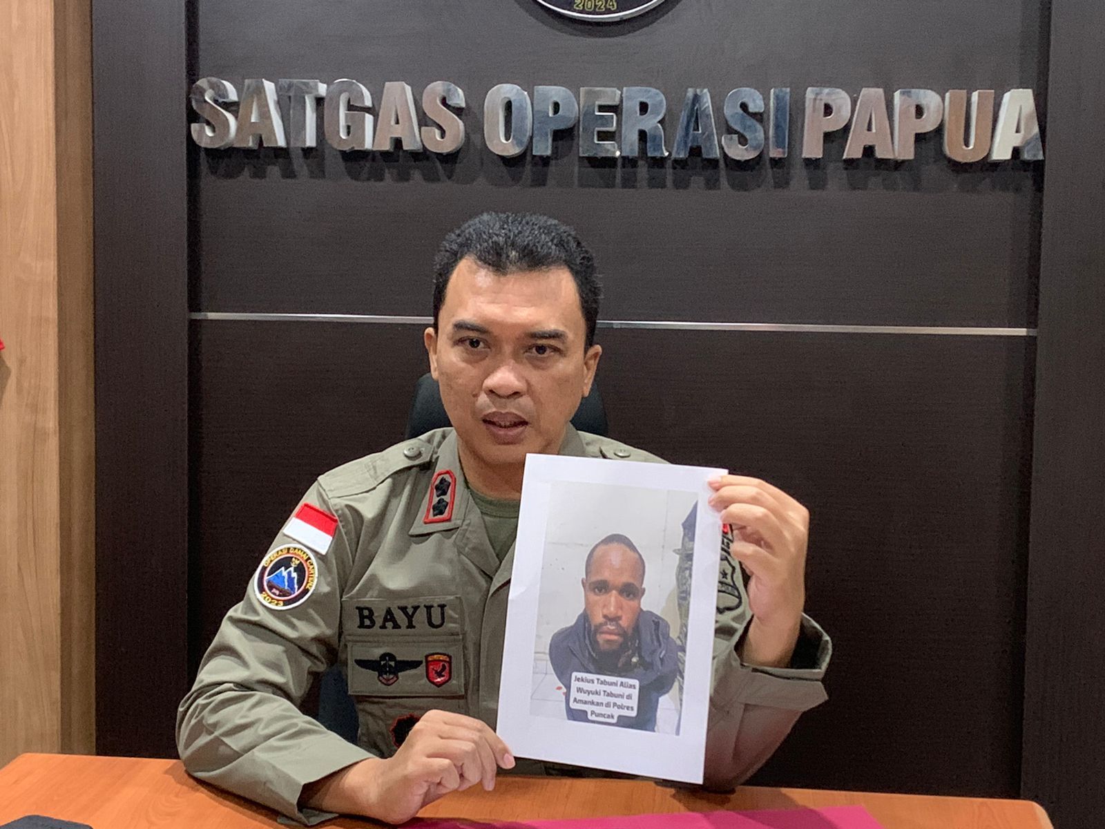 Sempat Rampas Pistol Polisi di Papua, Kini KKB Jukius Tabuni Ditangkap