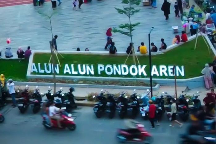 Viral Pungli Pakai Karcis Parkir di Alun-Alun Pondok Aren, Polisi Pastikan Tak Ada Biaya