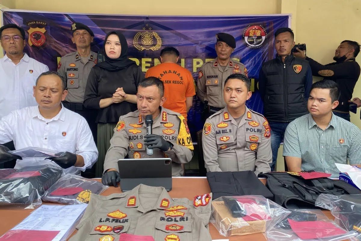 Polisi Gadungan di Bandung Berhasil Menipu Cewek Rp 165 Juta Buat Judi