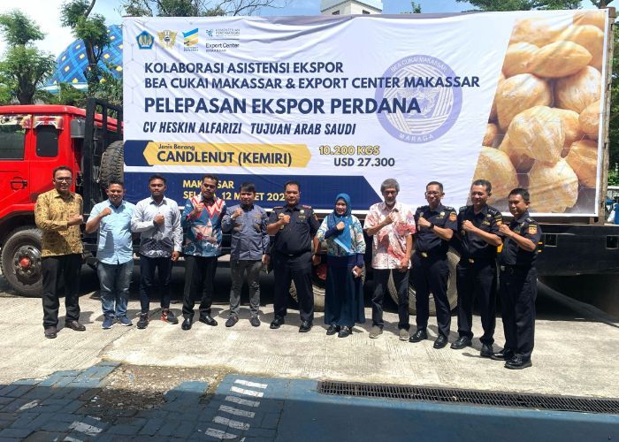 10,2 Ton Kemiri dari Sidrap Diekspor ke Arab Saudi