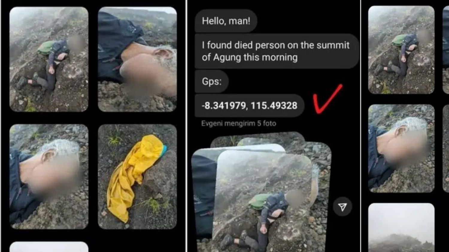 Tragedi di Gunung Agung: Pendaki WNA Ditemukan Meninggal Dunia
