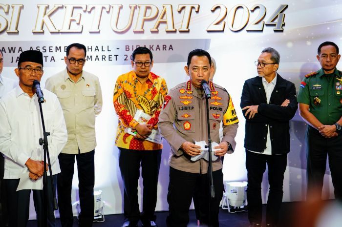 Gelar Rakor Lintas Sektoral, Kapolri Beberkan Kesiapan Pengamanan Mudik 2024