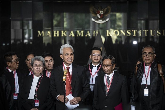 MK Tolak Seluruh Permohonan Sengketa Hasil Pilpres 2024 dari Ganjar-Mahfud