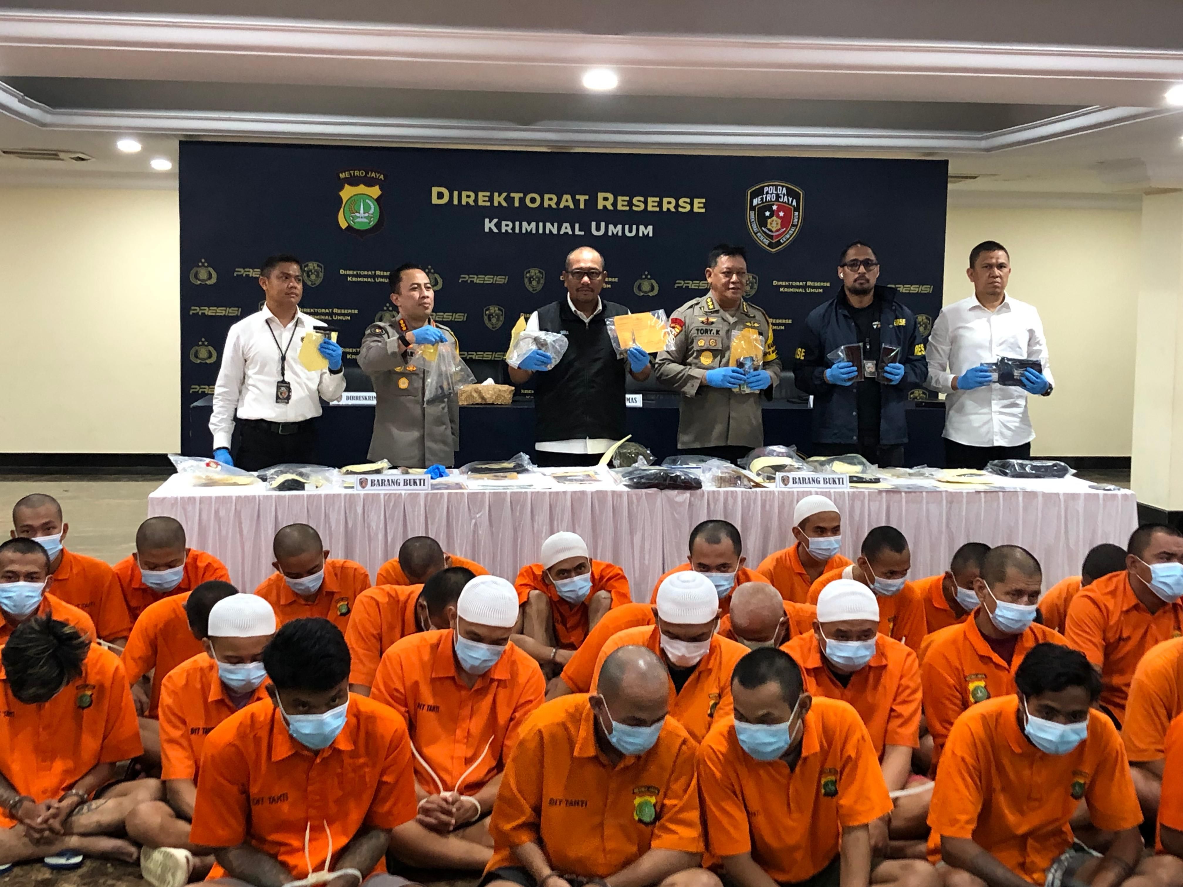 Operasi Pekat Berakhir, 352 Kasus Kejahatan di Jakarta-Sekitarnya Diungkap Polisi