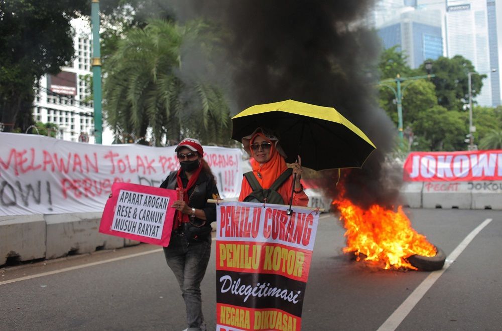 Polri Kerahkan Ratusan Personel Amankan Sidang Gugatan Pemilu di MK