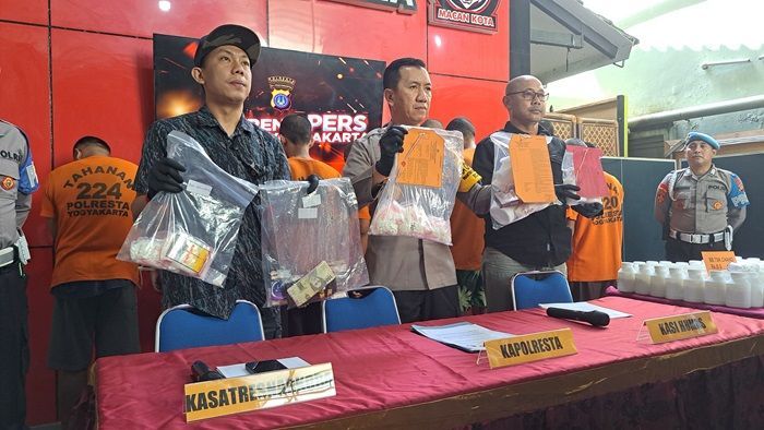 13 Pengedar Narkoba di Jogja Terungkap, Modusnya Lewat Medsos Sasar Anak Muda