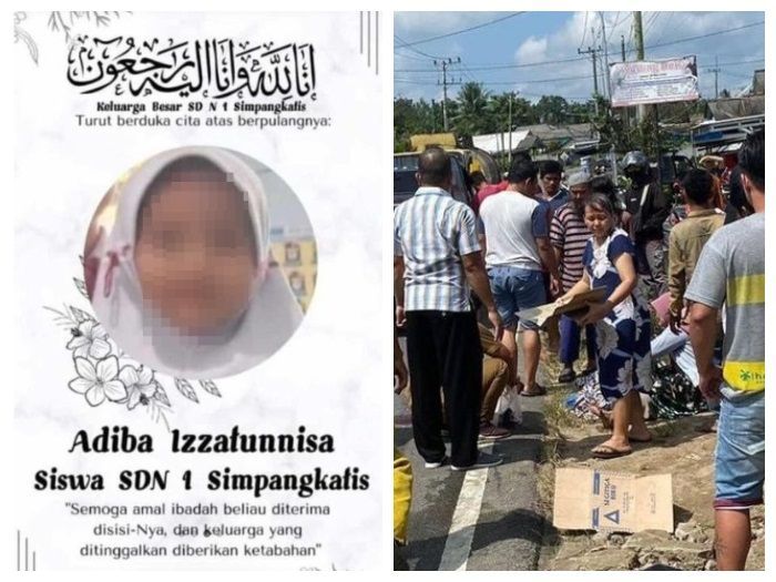 Tragis! Pelajar SD Tewas Tertabrak Truk di Simpang Katis Bangka Tengah