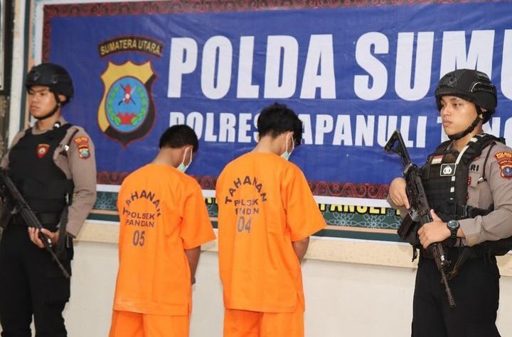 Polres Tapteng Ungkap Pembunuhan di Pantai Indah Kalangan Pandan, 3 Tersangka Salah Satunya Wanita Usia 16 Tahun
