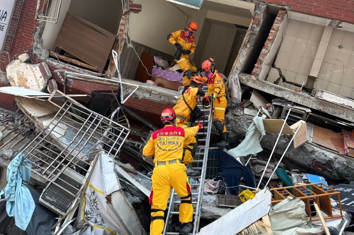 Korban Tewas Gempa Taiwan Bertambah Jadi 7 Orang, Masih Banyak Lagi yang Belum Dievakuasi dari Reruntuhan