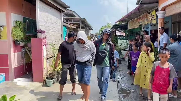 Polrestabes Medan Grebek Pengedar Sabu Paket Besar, Ditemukan Barbuk Narkoba dan Mesin Judi