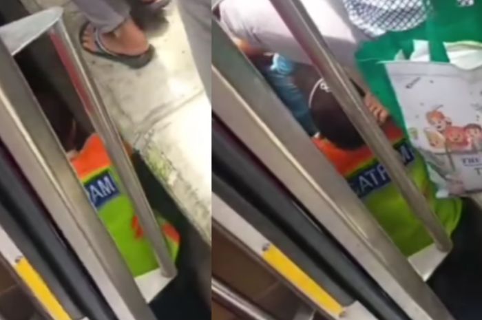 Viral Satpam Evakuasi Bocah Terjatuh di Celah Peron KRL Stasiun Manggarai