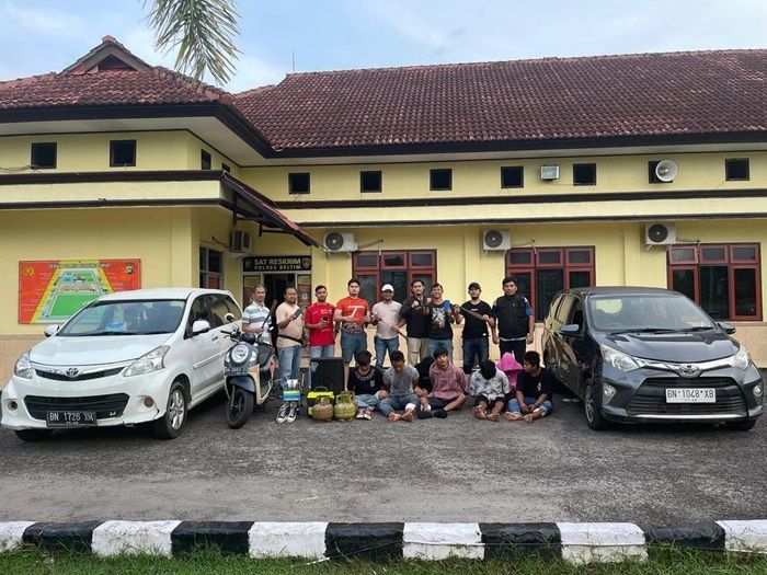Tim Panah Beltim Berhasil Ringkus 7 Pelaku Pencurian yang Resahkan Warga