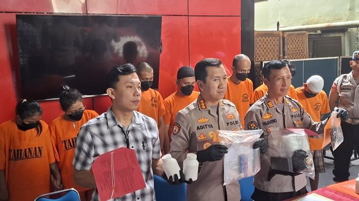 Polresta Yogyakarta Menangkap 7 Tersangka Penyalahgunaan Narkoba, Paling Banyak Obaya 68.332 Butir