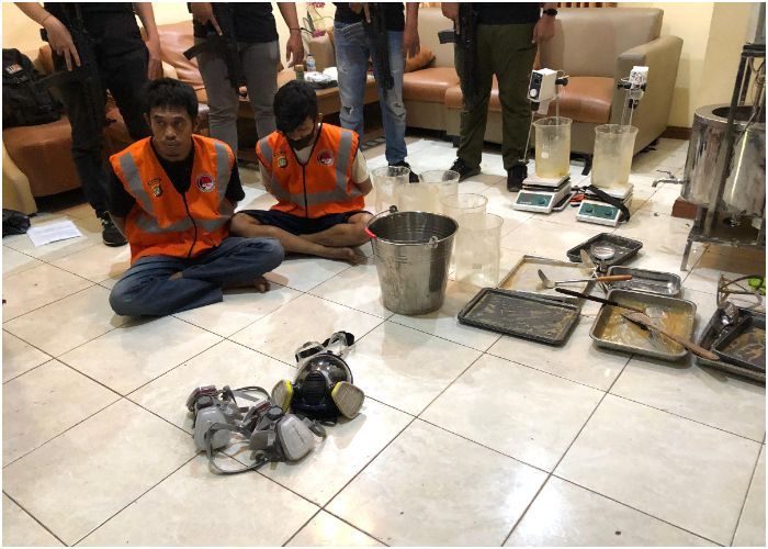 Puslabfor Polri Olah TKP di Rumah Sentul, Ternyata Benar Dijadikan Pabrik Narkoba