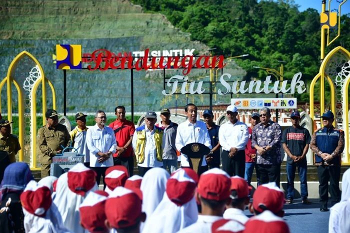 Tingkatkan Suplai Air Baku dan Air Irigasi di Sumbawa Barat, Bendungan Tiu Suntuk Diresmikan Presiden Jokowi
