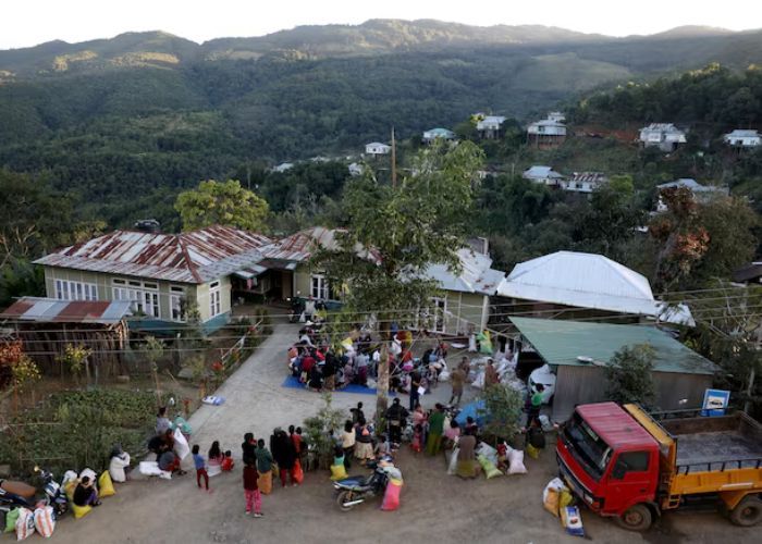 India Deportasi Sejumlah Pengungsi Myanmar yang Mencari Perlindungan Pasca Kudeta Milter Tahun 2021