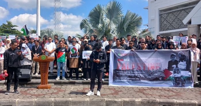 Ratusan Perguruan Tinggi Muhammadiyah dan Aisyiyah Yogyakarta Gelar Aksi Bela Palestina