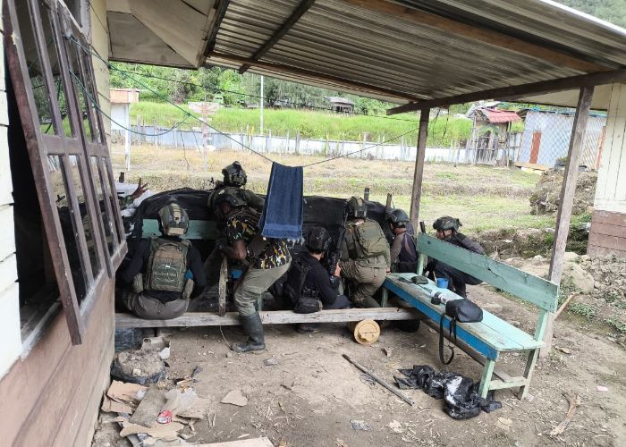Hendak Serang Markas Polisi-TNI di Intan Jaya, KKB Baku Tembak dengan Aparat