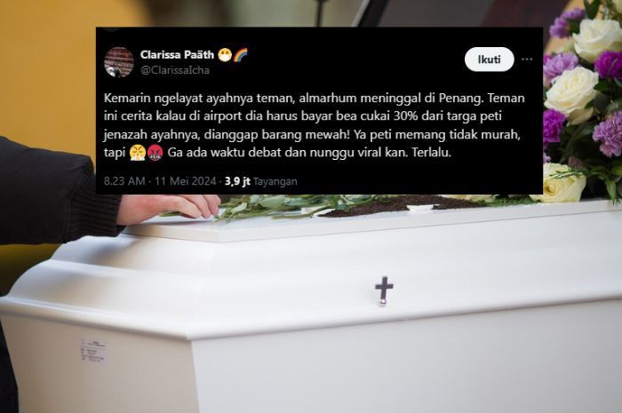 Netizen yang Sebut Bea Cukai Pungut Biaya Peti Jenazah 30 Persen Kini Minta Maaf, Begini Penjelasannya