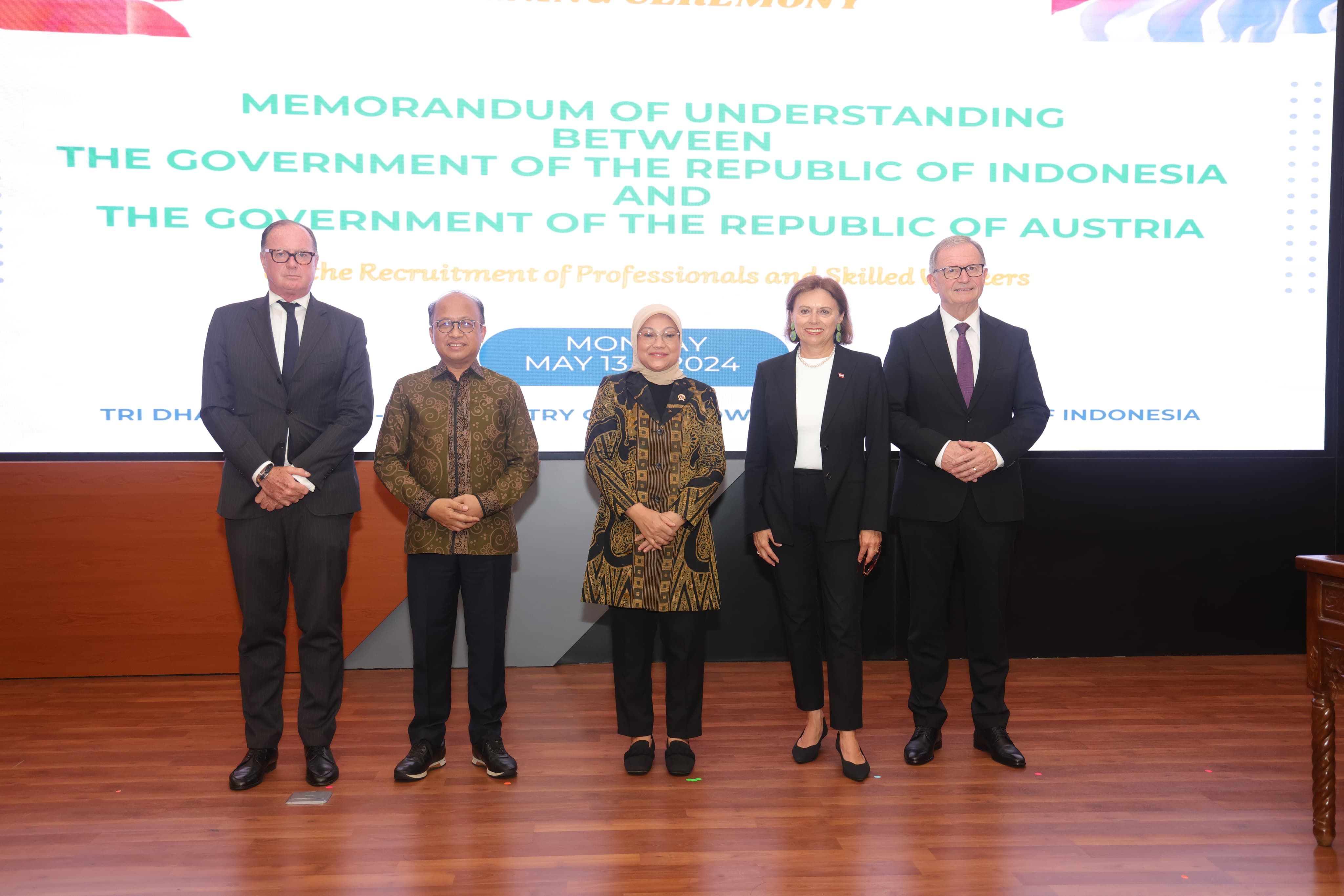 Indonesia dan Austria Jalin Kerja Sama Rekrutmen Tenaga Kerja Terampil