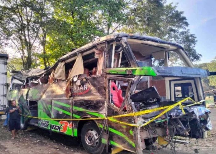 PO Bus Trans Putera Fajar Pemilik Bus Kecelakaan di Ciater Subang Ternyata Bodong