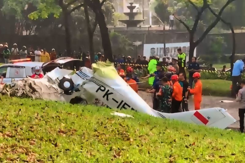 Polisi Bakal Periksa Pihak Indonesia Flying Club Terkait Pesawat Jatuh di BSD