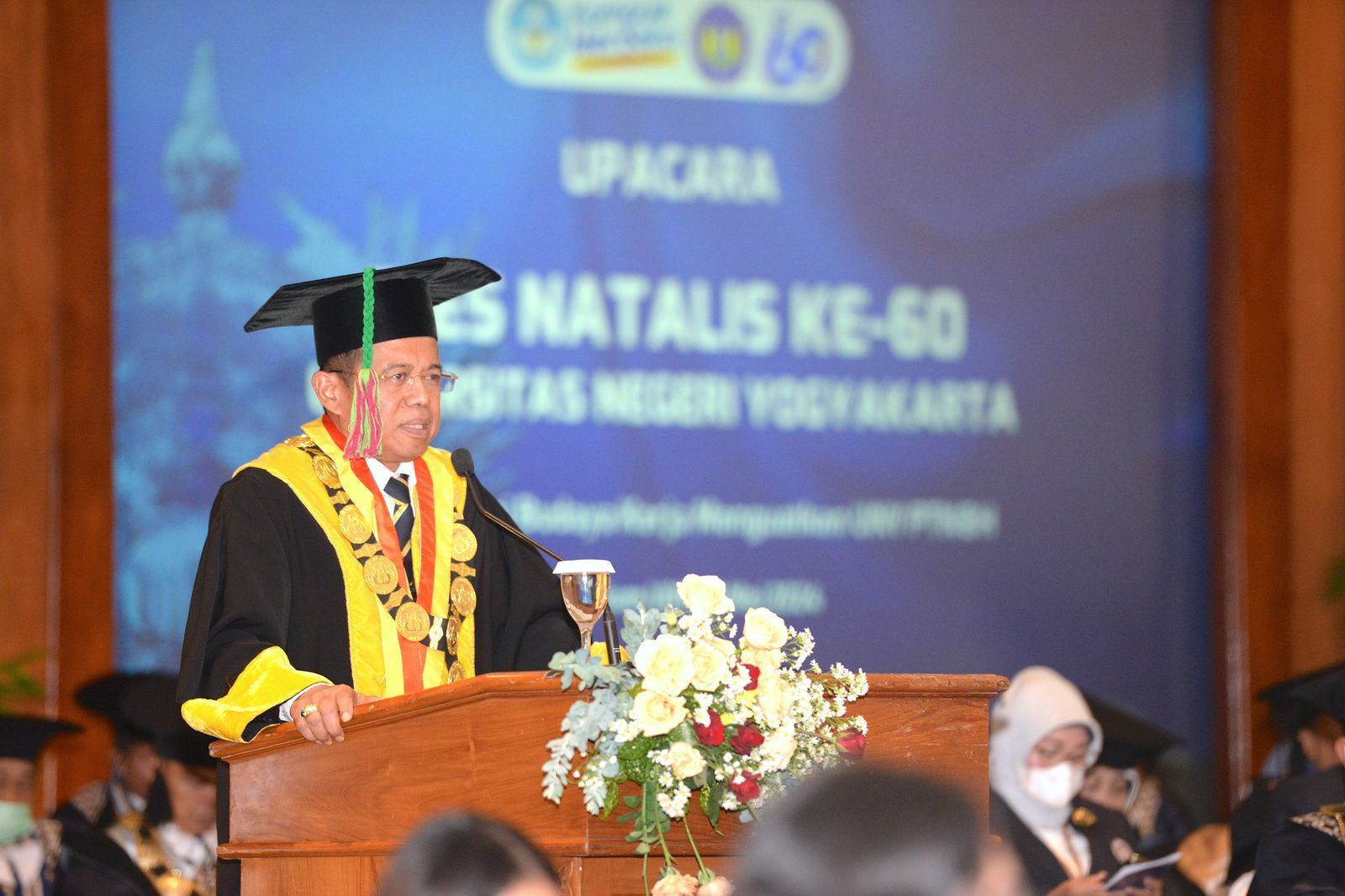 Hadir Secara Daring dalam Dies Natalis ke-60, Ini Pesan Nadiem Makarim untuk Mahasiswa UNY