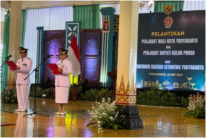 Sri Sultan HB X Lantik PJ Bupati Kulon Progo dan PJ Walikota Jogja, Ini Harapannya