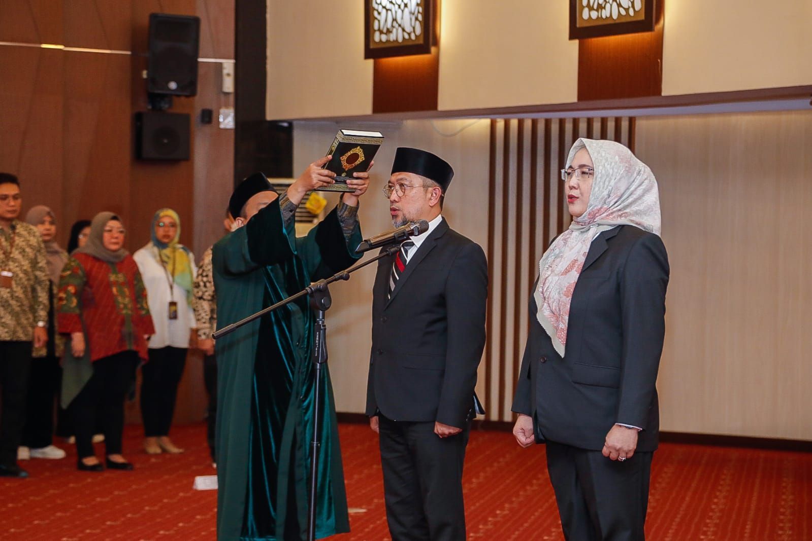 Lantik Pejabat Pimpinan Tinggi Pratama, Menaker Minta Percepat Pelaksanaan Program Kegiatan