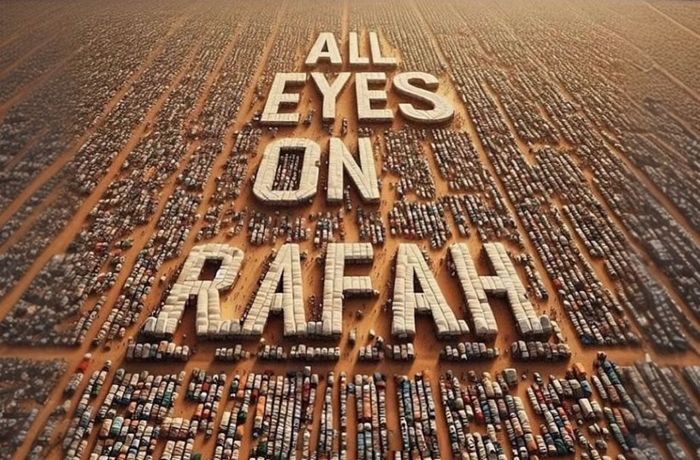 Viral di Medsos Slogan 'All Eyes on Rafah': Dukungan Dunia untuk Gaza