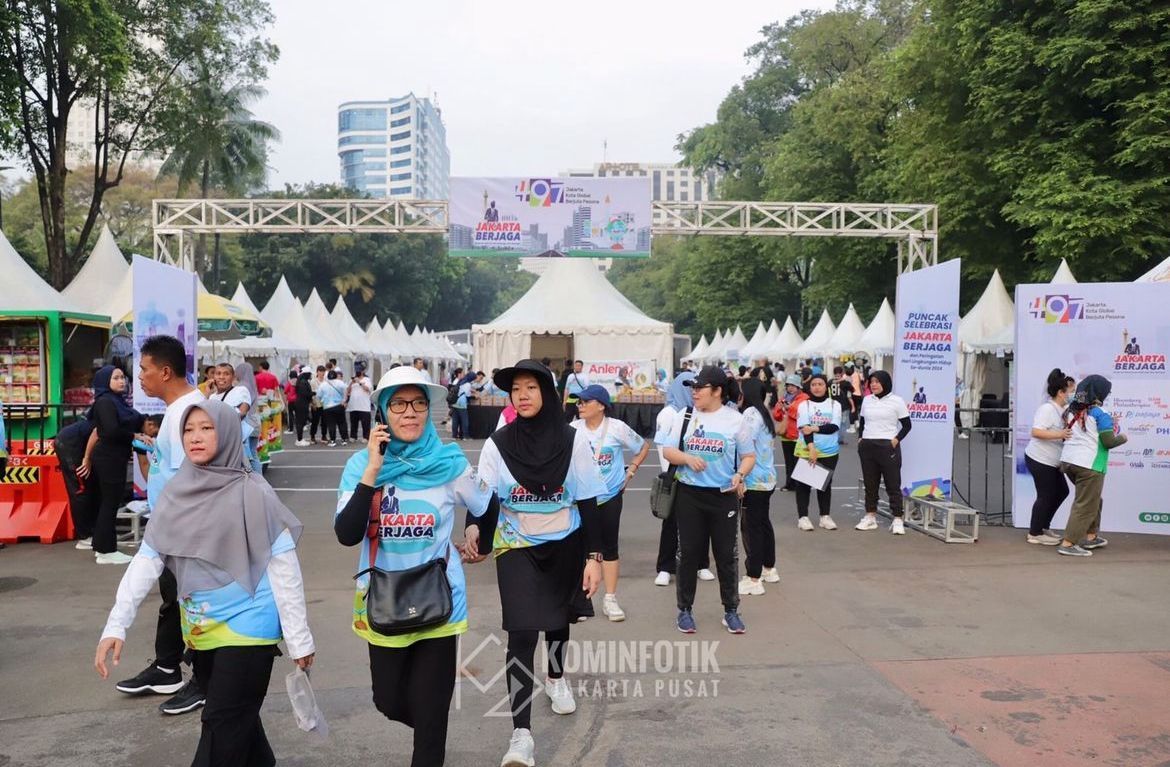 Peringati Hari Lingkungan Hidup Sedunia, Pemprov DKI Targetkan Usia Produktif Jalan Kaki 7.500 Langkah Per Hari