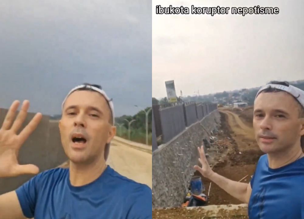 Geger Video 'Om Bule' Review Pembangunan IKN dan Sebut Ibukota Koruptor Nepotisme, Polisi Turun Tangan