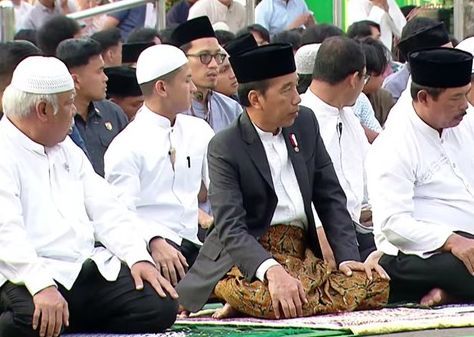 Presiden Jokowi Salat Idul Adha di Semarang, Wapres Ma'ruf Amin di Masjid Istiqlal