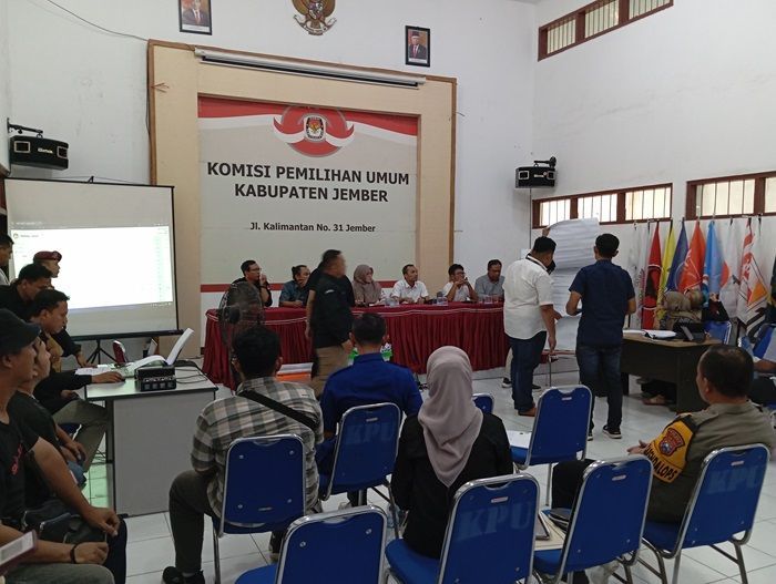 Rekap Pencermatan Hasil Pileg DPRD Jember Suara NasDem Hilang Dua, Demokrat WalkOut