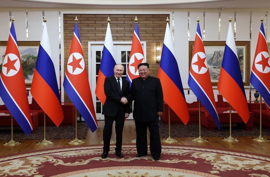 Bertemu Putin, Kim Jong-un Dukung Rusia dalam Konflik dengan Ukraina