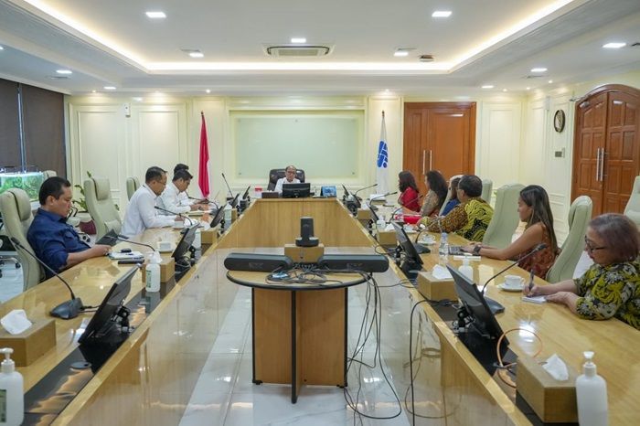 Sekjen Kemnaker Terima Kunjungan Deputi Dirjen ILO
