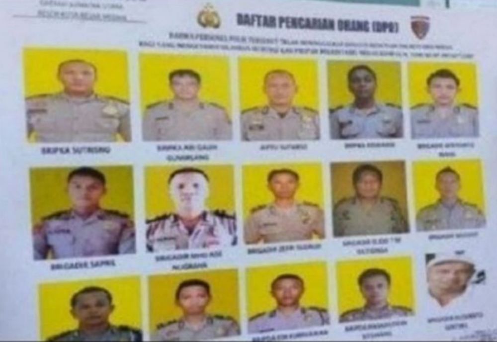 Viral 15 Oknum Anggota Polrestabes Medan Disebut Jadi DPO, Ini Faktanya!