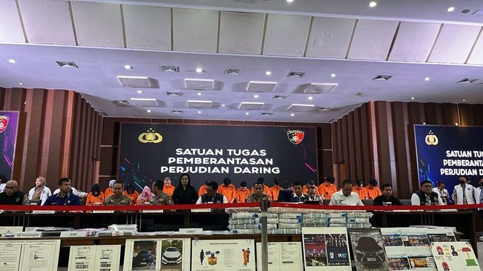 Periode April Hingga Juni 2024, Polri Ciduk 464 Pelaku Judi Online dan Sita Uang Rp 67 M