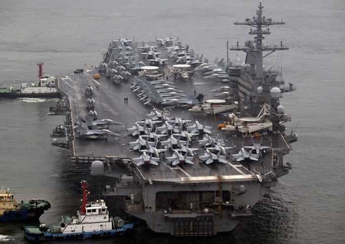 Korea Utara Kecam Latihan Militer Gabungan AS, Korea Selatan, dan Jepang, Sebut NATO Versi Asia