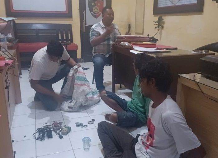2 Tukang Rongsok Bobol Rumah Kosong 20 Kali, Curi Barang Senilai Rp 36 Juta