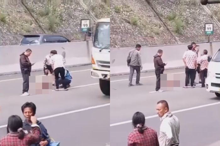 Viral Penumpang Lompat dari Bus di Tol Cipularang, Begini Kronologinya