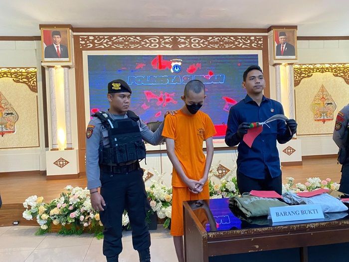 Polisi Amankan Pemuda Mabuk Sambil Bawa Sajam, Pelaku : Saya Disuruh Teman Buat Jaga-jaga