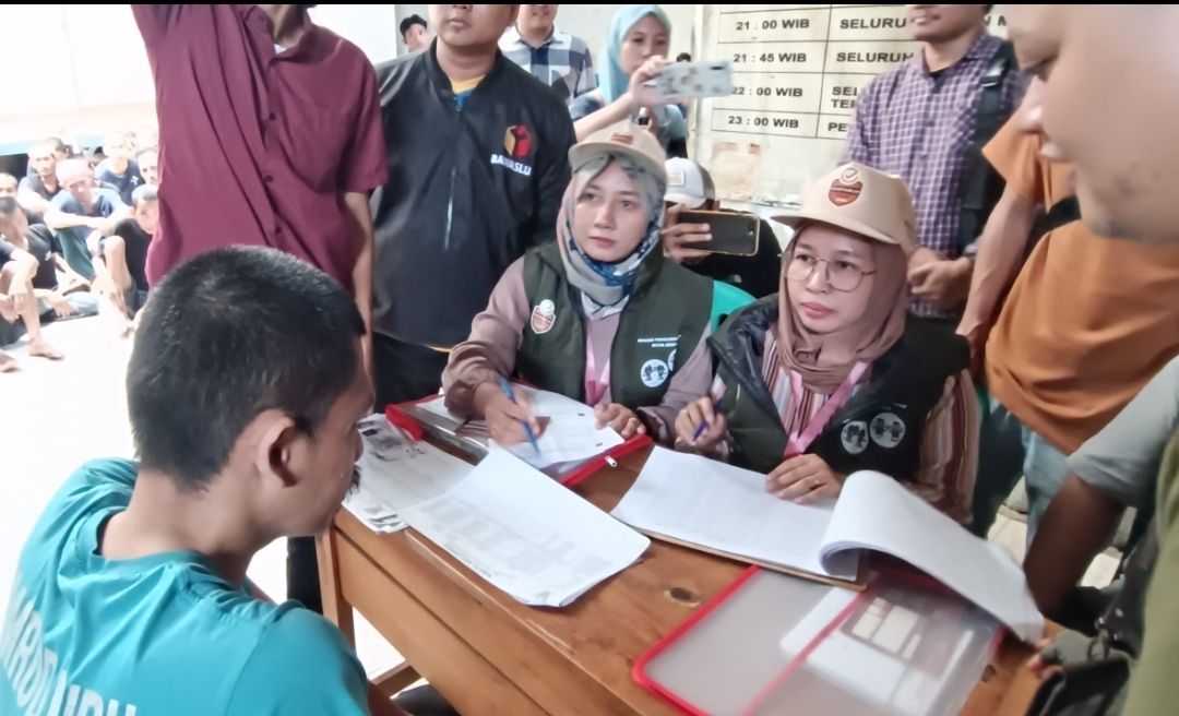 70 ODGJ di Yayasan Jamrud Biru Kota Bekasi Ikut Coklit Untuk Pilkada Tahun 2024